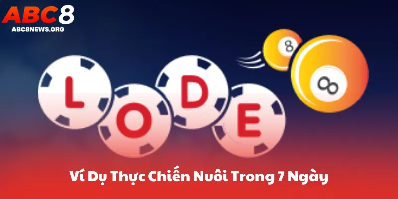 Ví Dụ Thực Chiến Nuôi Trong 7 Ngày